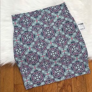 Charlotte Russe pencil skirt med mini skirt NWT